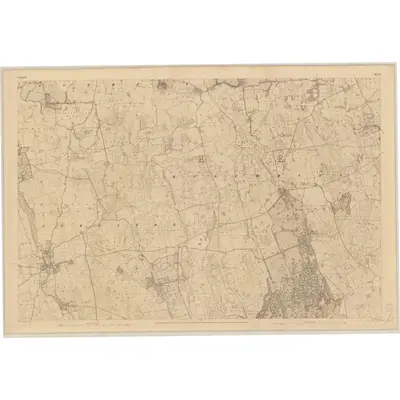 1841 Map of Limerick - Sheet 11, 1844 Print