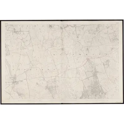 1841 Map of Limerick - Sheet 11, 1861 Print