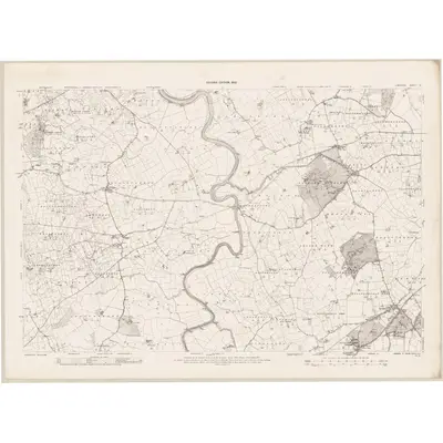 1899 Map of Limerick - Sheet 12, 1902 Print