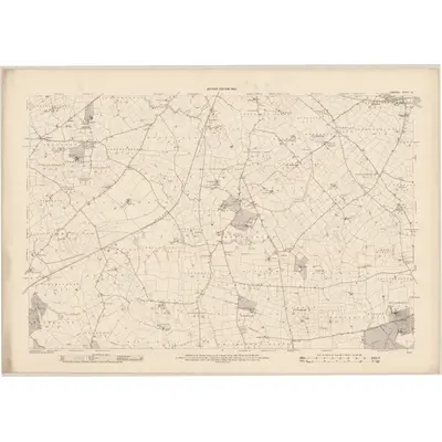 1900 Map of Limerick - Sheet 13, 1902 Print