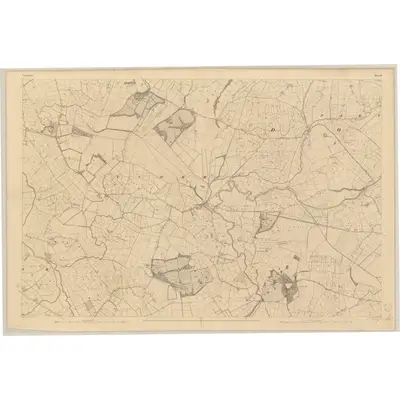 1840 Map of Limerick - Sheet 15, 1844 Print