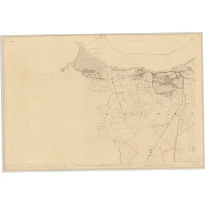 1841 Map of Limerick - Sheet 17 [with extension 17A], 1844 Print
