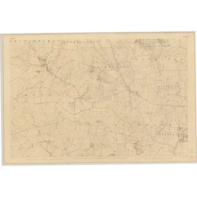 1841 Map of Limerick - Sheet 19, 1844 Print