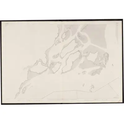 1842 Map of Limerick - Sheet 2, 1861 Print
