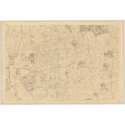 1841 Map of Limerick - Sheet 20, 1844 Print