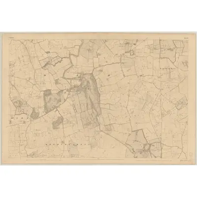 1841 Map of Limerick - Sheet 21, 1844 Print