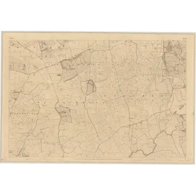 1841 Map of Limerick - Sheet 22, 1844 Print