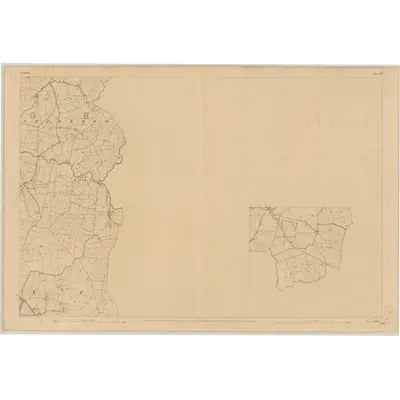 1840 Map of Limerick - Sheet 25 [with inset 33A], 1844 Print
