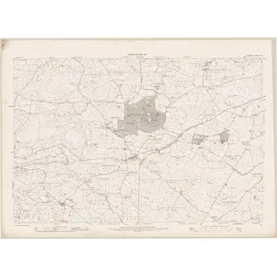 1899 Map of Limerick - Sheet 28, 1901 Print