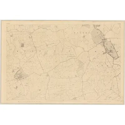 1840 Map of Limerick - Sheet 30, 1844 Print