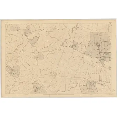 1840 Map of Limerick - Sheet 31, 1844 Print