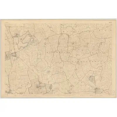 1840 Map of Limerick - Sheet 32, 1844 Print