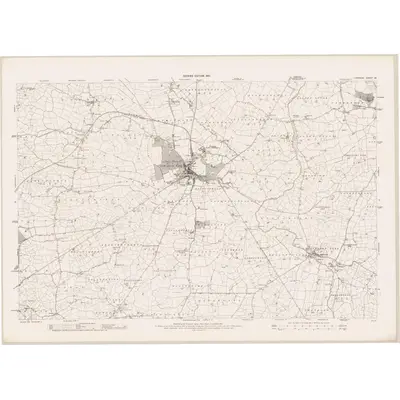 1899 Map of Limerick - Sheet 36, 1901 Print