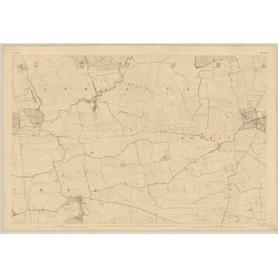 1841 Map of Limerick - Sheet 39, 1844 Print