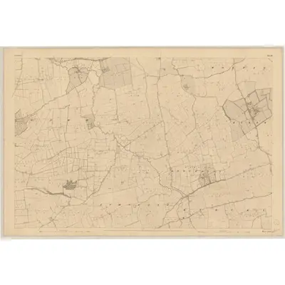1841 Map of Limerick - Sheet 40, 1844 Print