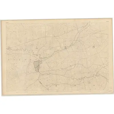 1841 Map of Limerick - Sheet 43, 1843 Print