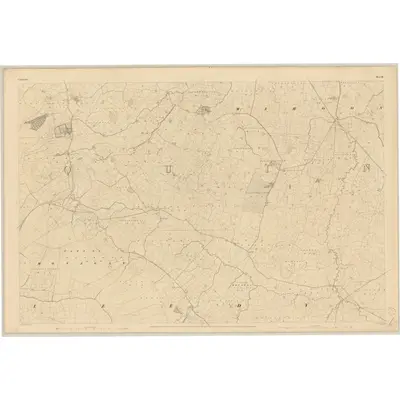 1841 Map of Limerick - Sheet 44, 1844 Print