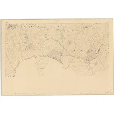 1841 Map of Limerick - Sheet 46, 1844 Print