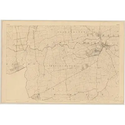 1841 Map of Limerick - Sheet 47, 1844 Print