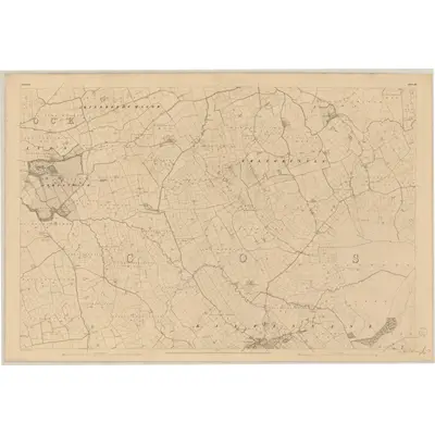 1841 Map of Limerick - Sheet 48, 1844 Print