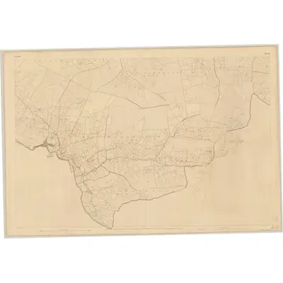 1841 Map of Limerick - Sheet 52 [with extension 52A], 1843 Print