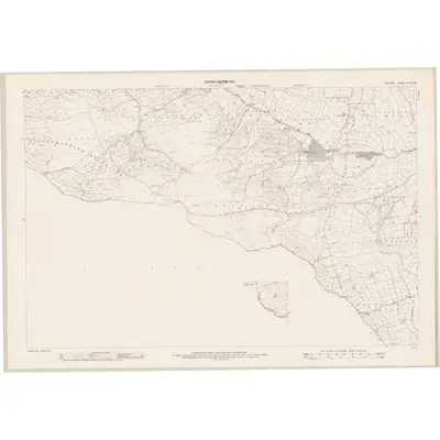 1899 Map of Limerick - Sheet 53 & 53A, 1901 Print