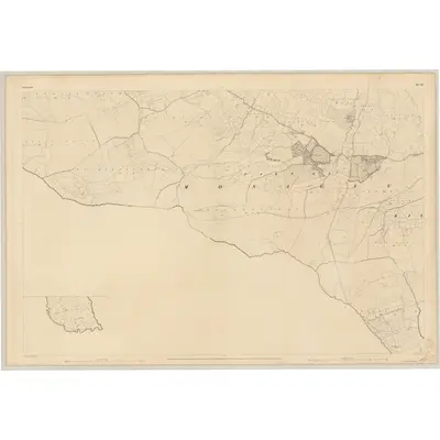 1842 Map of Limerick - Sheet 53 [with extension 53A], 1843 Print