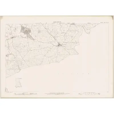 1899 Map of Limerick - Sheet 54 & 54A, 1901 Print
