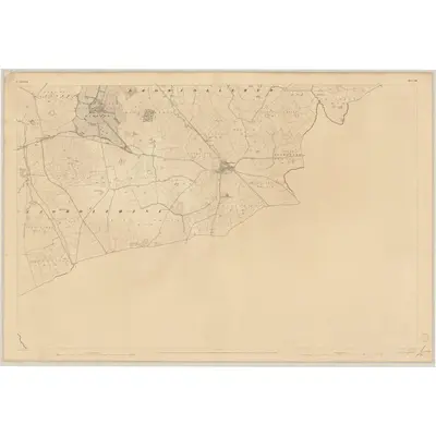1841 Map of Limerick - Sheet 54, 1844 Print