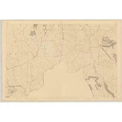 1841 Map of Limerick - Sheet 57, 1844 Print