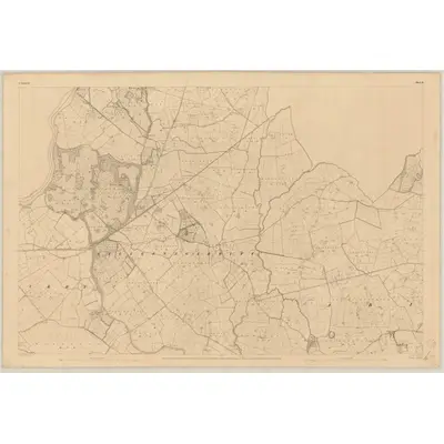 1840 Map of Limerick - Sheet 6, 1844 Print