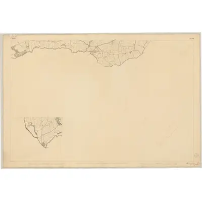 1841 Map of Limerick - Sheet 60 [with inset 60A], 1844 Print