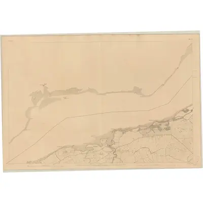 1841 Map of Limerick - Sheet 9, 1844 Print