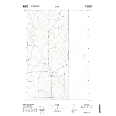 2021 Map of Limestone, 2021 Print