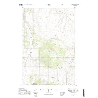 2020 Map of Limestone Butte, 2020 Print