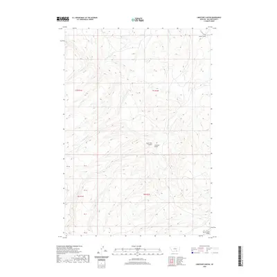 2020 Map of Limestone Canyon, 2020 Print