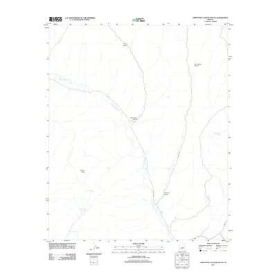 2011 Map of Limestone Canyon South, 2011 Print