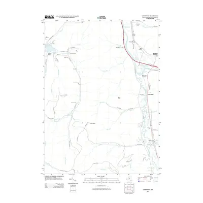 2013 Map of Limestone, 2013 Print