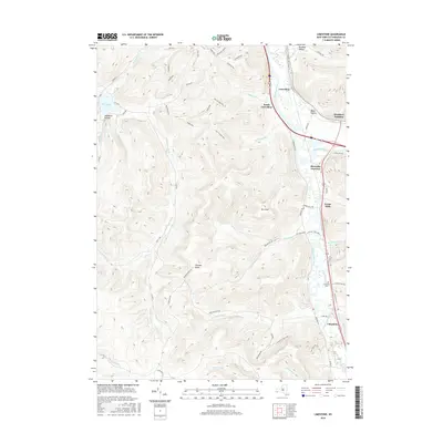 2016 Map of Limestone, 2016 Print