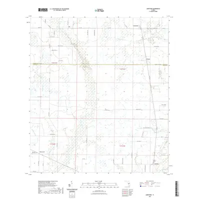 2021 Map of Limestone, 2021 Print