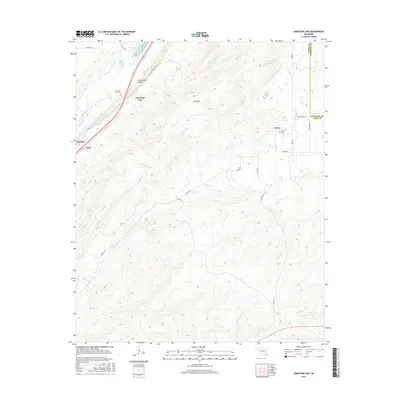 2016 Map of Limestone Gap, 2016 Print