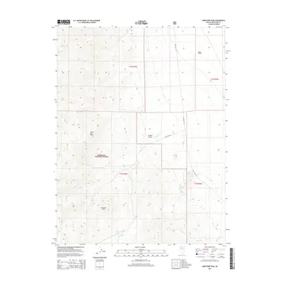 2014 Map of Limestone Peak, 2014 Print