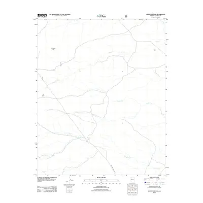 2012 Map of Limestone Peak, 2012 Print