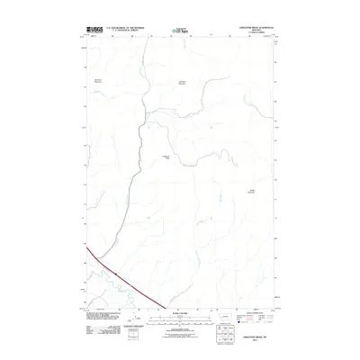 2011 Map of Limestone Ridge, 2011 Print