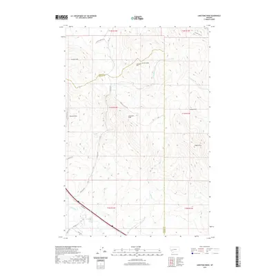 2020 Map of Limestone Ridge, 2020 Print