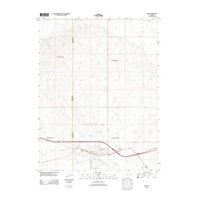 2013 Map of Limon, 2013 Print