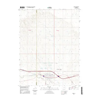 2016 Map of Limon, 2016 Print