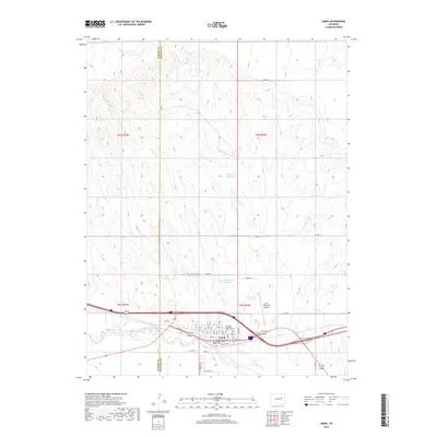 2019 Map of Limon, 2019 Print