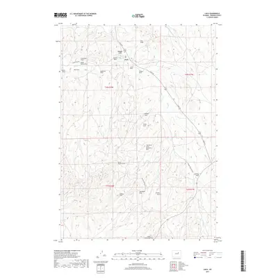 2017 Map of Linch, 2017 Print