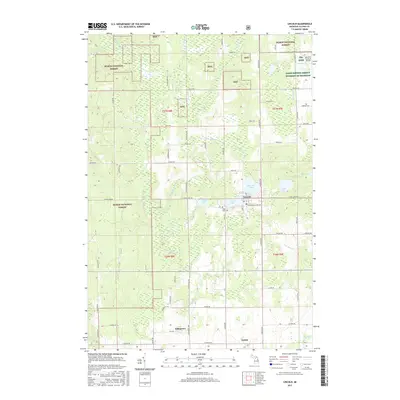 2017 Map of Lincoln, 2017 Print